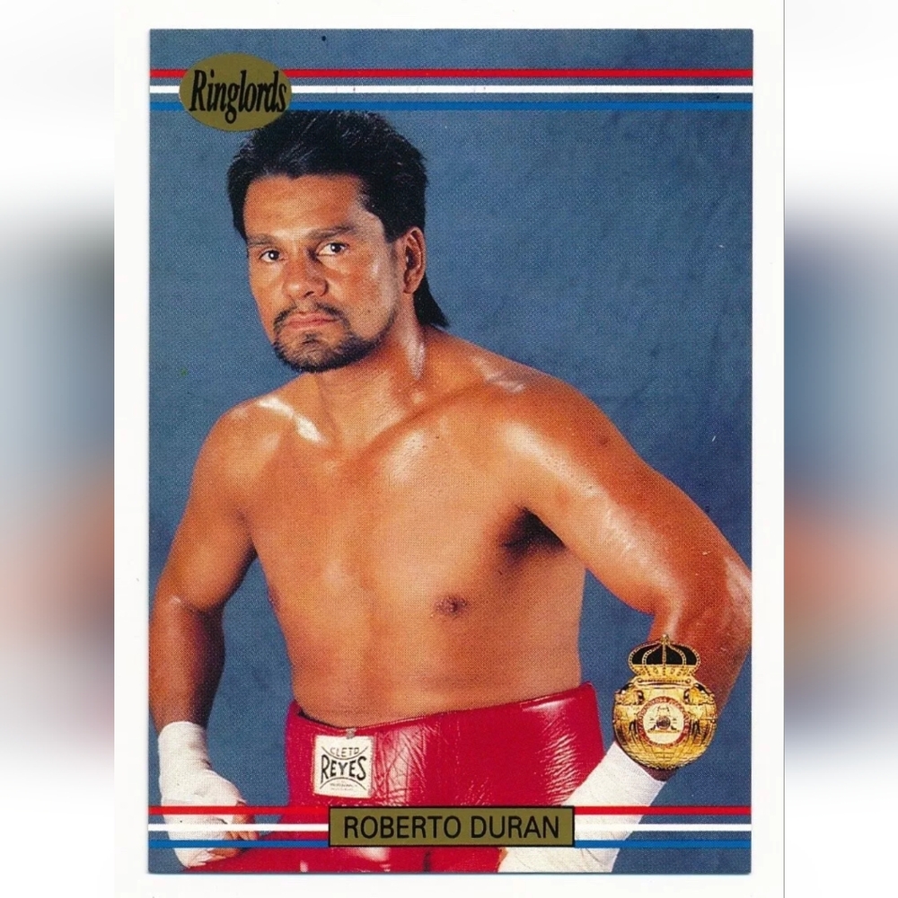 Roberto Duran 🥊 Boxing Trading Card RingLords #20 🔥 Manos de Piedra
